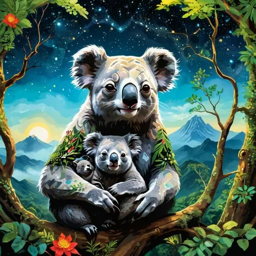 koalas,koala,disneynature,koala bear,children's background,bear cubs,cute koala,galagos,marsupials,eucalyptus,the bears,pancham,mother and children,woodland animals,the mother and children,racoons,lorises,forest animals,raccoons,slothbear