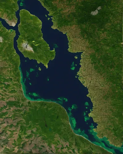 Detail the impact of climate change on Bangladesh's coastal areas.,venetian lagoon,danube delta,satellite image,lake neuchâtel,danubedelta,caspian sea,lake lucerne region,lake balaton,lake garda,the d