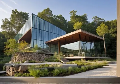 snohetta,modern architecture,bohlin,kripalu,modern house,glass facade,Photography,General,Realistic