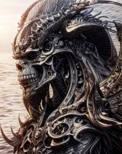 orochi,shravana,ravana,giger,samudra,mahadeva,kujira,sea god,susanoo,alien warrior,berserk,toshimitsu,god of the sea,black dragon,xenomorph,aamoth,lorian,rakshasa,yoshimitsu,trishula