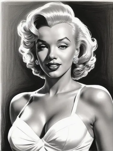 marilyn monroe,marylin monroe,marylin,monroe,marylyn monroe - female,marilyn,merilyn monroe,pin-up girl,marilynne,retro pin up girl,marilyns,retro 1950's clip art,comic halftone woman,pin up girl,betty,vintage drawing,bettie,vanderhorst,valentine pin up,pin-up model,Illustration,Black and White,Black and White 08