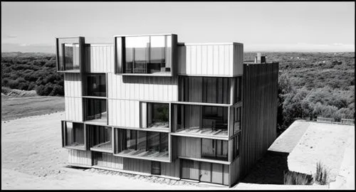 cubic house,dunes house,archidaily,habitat 67,brutalist architecture,modern architecture,cube house,kirrarchitecture,wooden facade,arhitecture,house hevelius,cube stilt houses,timber house,facade panels,lattice windows,housebuilding,residential tower,corten steel,appartment building,contemporary,Architecture,General,Modern,Mid-Century Modern