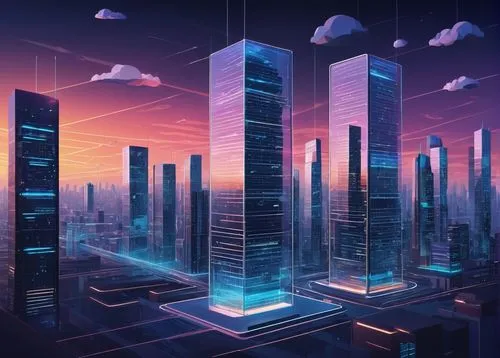 cybercity,skyscrapers,futuristic landscape,skyscraping,cyberport,cityscape,metropolis,skyscraper,city skyline,cybertown,skycraper,ctbuh,capcities,sky space concept,skyscraper town,hypermodern,sky city,megacorporation,fantasy city,the skyscraper,Illustration,Realistic Fantasy,Realistic Fantasy 41