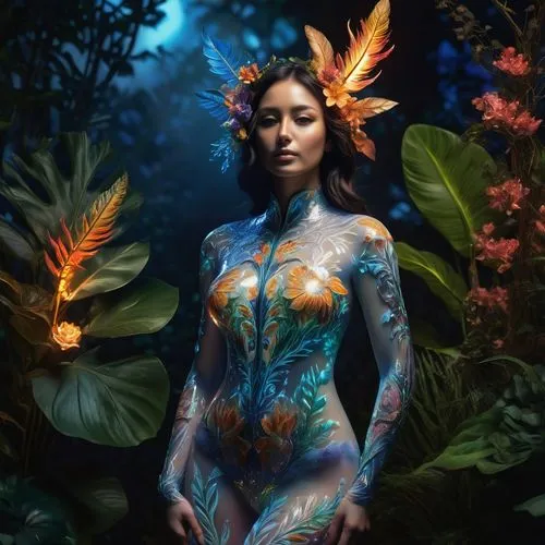 bodypainting,bodypaint,body painting,biophilia,neon body painting,faerie,diwata,flower fairy,fairie,fairy peacock,flora,garden fairy,faery,dryad,tropico,exotica,tiger lily,ayahuasca,mapei,water nymph,Photography,Artistic Photography,Artistic Photography 02