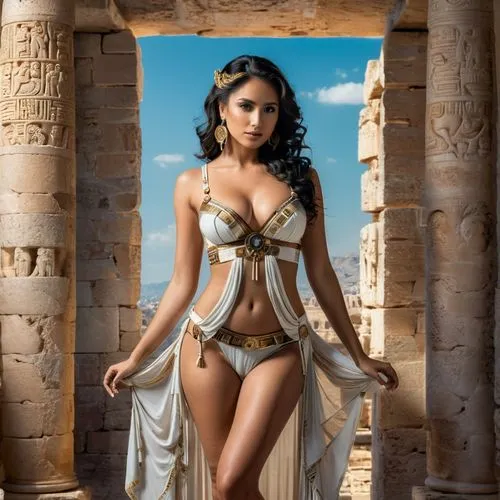 ancient egyptian girl,cleopatra,lumidee,inanna,ancient egyptian,egyptian,nefertari,aphrodite,leptis,apsara,ancient egypt,themyscira,estess,hathor,amazona,akhenaten,nefertiti,egyptian temple,ramses ii,fantasy woman,Conceptual Art,Fantasy,Fantasy 23