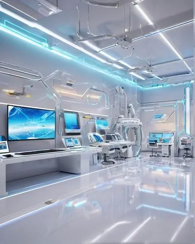 spaceship interior,operating room,sickbay,ufo interior,medical technology,futuristic landscape,sky space concept,futuristic,modern office,cleanrooms,ambulatory,spaceship space,computer room,scifi,cyberknife,healthtech,ship doctor,mri machine,3d rendering,spacetec,Illustration,Japanese style,Japanese Style 19