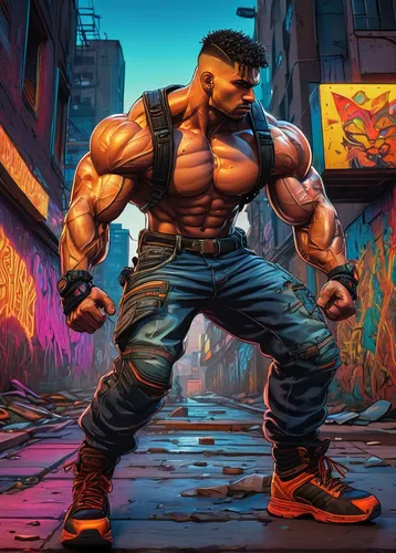 wolverine,cartoon video game background,world digital painting,game illustration,bane,muscle man,muscle icon,game art,cleanup,digital painting,muscular,art background,damme,edge muscle,bouncer,brute,wall,popeye,muscle,would a background,Art,Classical Oil Painting,Classical Oil Painting 28