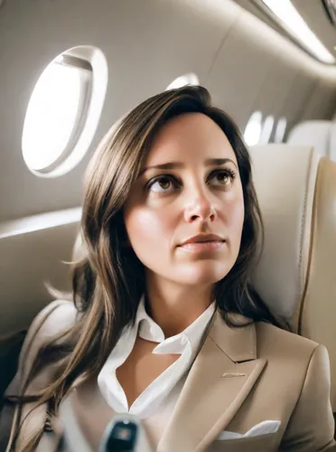 flight attendant,business jet,airplane passenger,corporate jet,stewardess,air new zealand,bombardier challenger 600,business woman,private plane,businesswoman,passengers,business girl,aircraft cabin,q