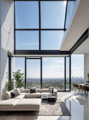 penthouses,glass wall,skylights,modern living room,sky apartment,interior modern design,glass roof,contemporary decor,minotti,modern decor,luxury home interior,living room,contemporary,glass panes,livingroom,loft,structural glass,glass window,electrochromic,big window,Photography,Fashion Photography,Fashion Photography 20