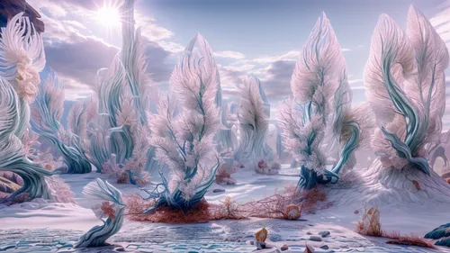 ice planet,ice landscape,the blue caves,alien world,fractal environment,fantasy landscape,mandelbulb,blue caves,ice castle,ice cave,underwater landscape,alien planet,glacial landform,terraforming,water glace,glacier cave,sea caves,stalagmite,mushroom landscape,glacial melt