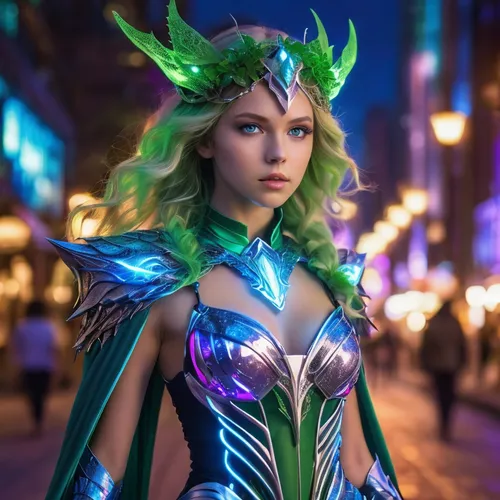 green aurora,fantasy woman,fairy peacock,show off aurora,aurora butterfly,aurora,the enchantress,fairy queen,elf,elves flight,evil fairy,faerie,cosplay image,fae,goddess of justice,neon body painting,