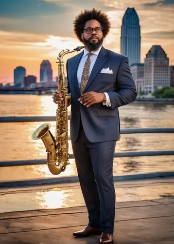 saxaul,saxman,saxophone playing man,saxophonist,man with saxophone,jazztimes,tenor saxophone,questlove,bluiett,saxophone player,dinehart,saxophone,thelonious,saxs,jazz,dwele,saxophonists,jazzwise,jazz it up,arkestra,Illustration,Realistic Fantasy,Realistic Fantasy 42