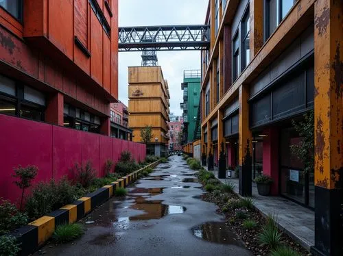 callowhill,zollverein,hafencity,laneways,tacheles,dogpatch,alleyways,alleyway,corten steel,old linden alley,ancoats,laneway,bicocca,biopolis,alley,gulch,warehouses,duwamish,alleys,railyards