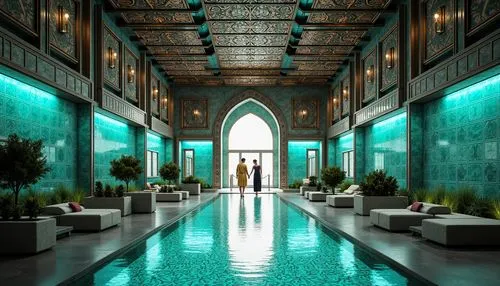 lobby,corridor,amanresorts,hotel hall,the hassan ii mosque,hotel lobby,hall of nations,hallway,corridors,entrance hall,rotana,hassan 2 mosque,foyer,king abdullah i mosque,hammam,riad,largest hotel in dubai,atriums,hall of the fallen,habtoor