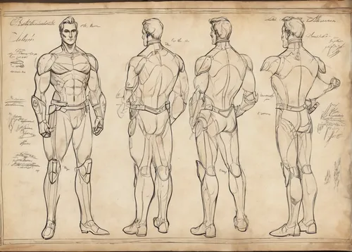 male poses for drawing,costume design,concept art,proportions,muscular system,marine corps martial arts program,human body anatomy,the vitruvian man,biomechanically,vitruvian man,limb males,human anatomy,muscle angle,anatomical,blueprint,male character,prosthetics,anatomy,figure group,body-building,Unique,Design,Character Design