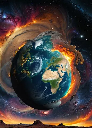 the earth,earth in focus,burning earth,copernican world system,northern hemisphere,planet earth,planet earth view,earth,global oneness,fire planet,mother earth,planet eart,the world,planet,planetary system,world wonder,love earth,end of the world,little planet,exo-earth,Conceptual Art,Fantasy,Fantasy 03