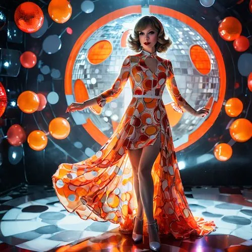 orange,orange dots,kimbra,diamond mandarin,bright orange,tangerine,orange blossom,atomic age,barbarella,yayoi,saionji,rayon,disco,harmonix,mirrorball,cretu,clementines,yelle,sixties,carrie,Illustration,Realistic Fantasy,Realistic Fantasy 38