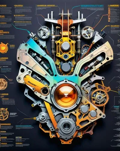 mercedes engine,megaships,cmdr,ptu,vector infographic,propulsion,Unique,Design,Infographics