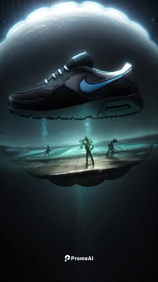 Underwater , soldados burbujas ,comic Marvel ,zapatilla nike,lecho marino ,ufos,running shoe,running shoes,ufo,walking shoe,tennis shoe,alien ship,nike free,nike,bioluminescence,athletic shoe,dancing 