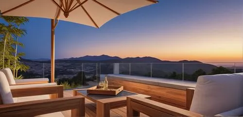 Rooftop in the andes, parasol, wood, grass, concrete wall, bottle, glass railing,fresnaye,outdoor furniture,roof landscape,landscape designers sydney,landscape design sydney,amanresorts,roof terrace,p