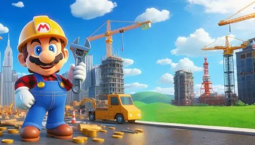 constructorul,plumber,super mario brothers,mario,luigi,plumbers