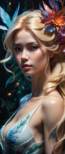 long blonde hair, woman, elegant, movie, fantasy art, Ross Tran, fantasy, art portrait, very beautiful fantasy art, fantasy art behance, Marc Brunet, Olchas logan cure liang xing, stunning fantasy art