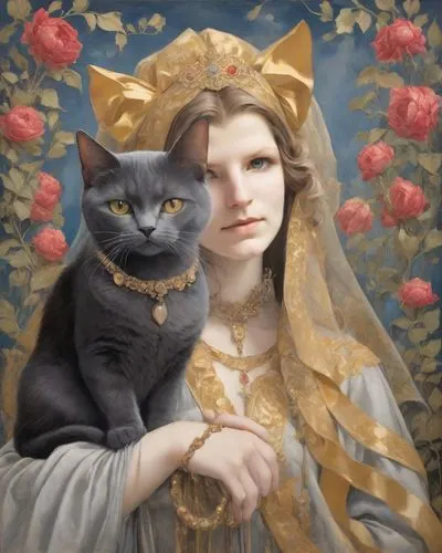 margairaz,gothic portrait,fantasy portrait,frigga,catterson,sokurov,Digital Art,Impressionism