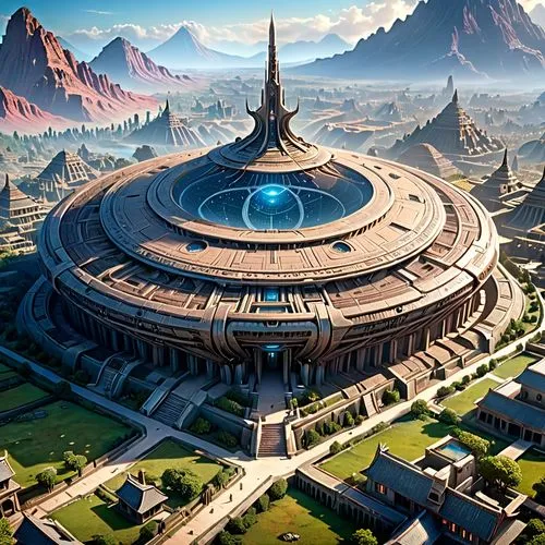 cardassia,ordos,citadels,arcology,barsoom,naboo,bajor,ancient city,yavin,areopolis,starbase,skyterra,skylstad,futuristic landscape,sulaco,homeworld,tartessian,megacorporation,futuristic architecture,homeworlds