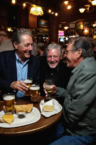 ". Cecil and Carl toast with a friend to celebrate Carl\'s 72nd birthday at My Brother\'s Bar in Denver. The couple agrees they met in a bar in 1969, but differ on the location. ""There was a dispute 