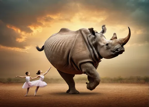 photo manipulation,circus animal,photoshop manipulation,balancing act,image manipulation,photomanipulation,circus elephant,conceptual photography,circus show,whimsical animals,elephant ride,photomontage,photoshop creativity,animals hunting,ballet master,digital compositing,animal photography,surrealism,yoga day,rhinoceros,Photography,Documentary Photography,Documentary Photography 32