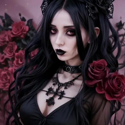 gothic woman,gothic style,black rose,gothic,gothic portrait,goth woman,gothic dress,dark gothic mood,vampyres,vampyre,vampy,gothicus,malefic,goth,vampire lady,goth like,demoness,black queen,vampire wo