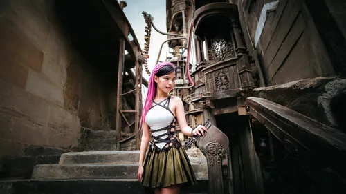 cosplay image,vocaloid,cosplayer,pink city,kantai collection sailor,anime japanese clothing,swiss guard,music fantasy,priestess,girl in a historic way,harajuku,gothic church,gothic fashion,ancient harp,cosplay,gothic style,gothic architecture,fairy tale castle sigmaringen,ruin,pipe organ