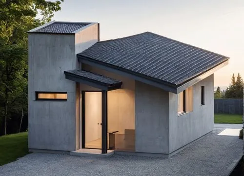 cubic house,modern house,danish house,folding roof,passivhaus,house shape,Photography,General,Realistic