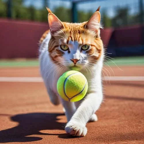 tennis,tennis player,tennis coach,animal sports,soft tennis,frontenis,tennis ball,tennis lesson,tennis equipment,torball,woman playing tennis,real tennis,ball sports,dog sports,playing sports,cat image,sports,pickleball,tennis racket,racquet,Photography,General,Realistic