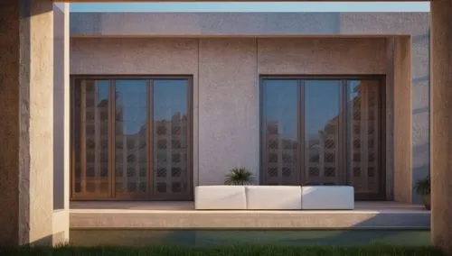 block balcony,3d rendering,window frames,stucco frame,concrete blocks,an apartment,framing square,render,3d render,concrete,french windows,3d rendered,window released,bedroom window,dialogue window,co