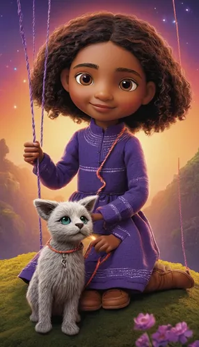 tiana,yogananda,agnes,la violetta,ori-pei,ipê-purple,moana,madagascar,merida,lavendar,mowgli,purple rizantém,willow,pet,yogananda guru,capricorn mother and child,girl with dog,coco,selkirk rex,cgi,Photography,Documentary Photography,Documentary Photography 33