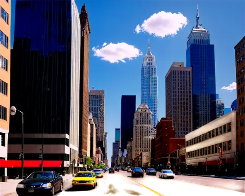 city scape,chrysler building,new york streets,business district,manhattan,cartoon video game background,midtown,skyscrapers,cityview,new york skyline,newyork,foshay,new york,financial district,city highway,city life,manhattanite,nyclu,cityscapes,cityzen,Illustration,Children,Children 02