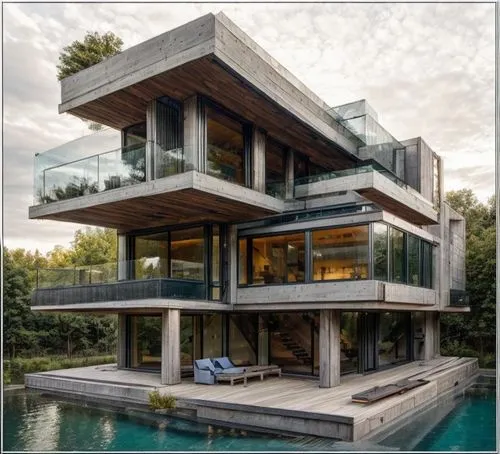 modern architecture,modern house,cantilevered,luxury property,cubic house,cantilevers,Architecture,General,Nordic,Nordic Brutalism