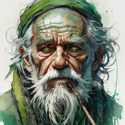 old man,elderly man,old human,old age,old person,lokportrait,saint patrick,digital painting,the old man,old woman,world digital painting,dwarf sundheim,gandalf,pensioner,the wizard,elderly person,older person,merle,digital illustration,grandfather,Illustration,Paper based,Paper Based 13