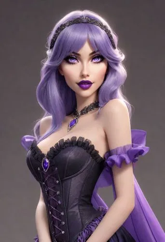 violetta,megara,lilandra,violet head elf,la violetta,female doll