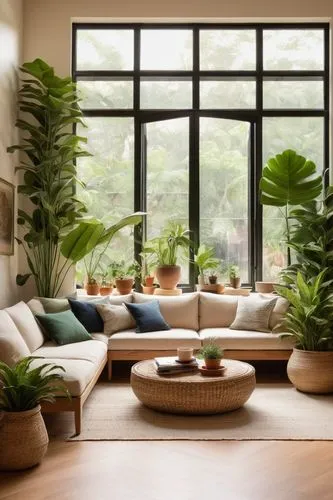 house plants,houseplants,houseplant,sunroom,living room,contemporary decor,home interior,modern decor,philodendron,livingroom,sitting room,green living,conservatories,interior decor,conservatory,wooden windows,indoor,bamboo plants,apartment lounge,money plant,Illustration,Abstract Fantasy,Abstract Fantasy 22