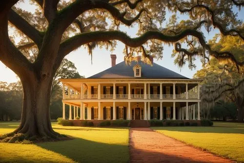 antebellum,natchez,brookgreen gardens,bodie island,southern belle,bellingrath gardens,dillington house,apalachee,old colonial house,donaldsonville,fearrington,maurepas,lowcountry,tattnall,telfair,homestead,restored home,ogeechee,napoleonville,country house,Art,Classical Oil Painting,Classical Oil Painting 19