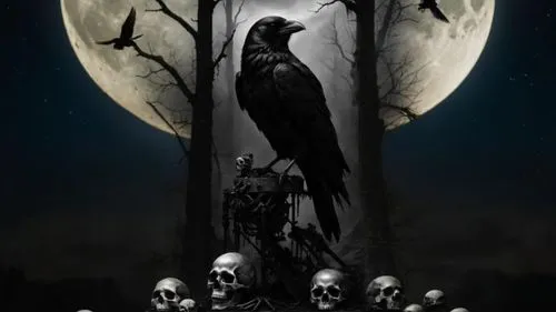 moonsorrow,halloween background,black crow,halloween poster,king of the ravens,nevermore