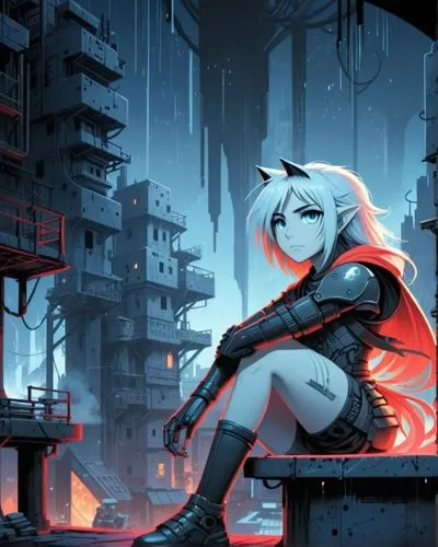 senko,kizu,ia,junko,eo,gunkanjima,Conceptual Art,Oil color,Oil Color 13