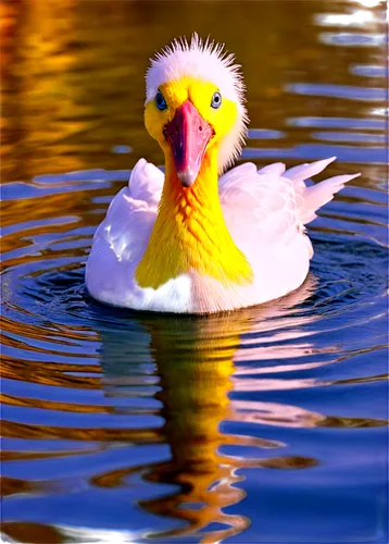 duck on the water,bath duck,eastern white pelican,ornamental duck,great white pelican,water fowl,water bird,female duck,brahminy duck,cayuga duck,swan chick,swan on the lake,duckling,young swan,bird in bath,waterbird,aquatic bird,red duck,rockerduck,feather on water,Illustration,Vector,Vector 17