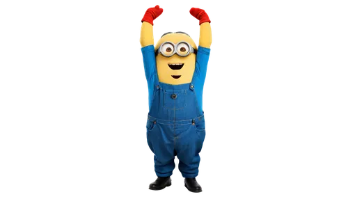 dancing dave minion,minion,bohlander,renderman,utilityman,jeans background,cinema 4d,denim background,mpaulson,elec,homerf,3d model,3d render,banan,coveralls,bart,3d rendered,minions,sunndi,overall,Photography,Black and white photography,Black and White Photography 12