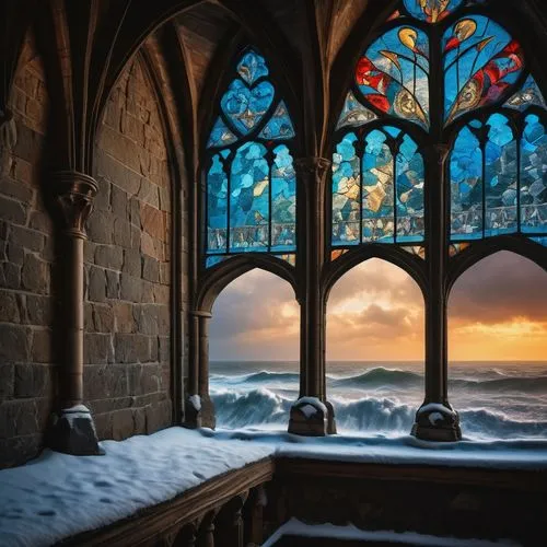 winter window,windows wallpaper,the window,castle windows,window,window to the world,window with sea view,church windows,church window,snow on window,stained glass windows,window front,window view,stained glass window,front window,windows,winter magic,hogwarts,mont saint michel,glass window,Photography,General,Fantasy