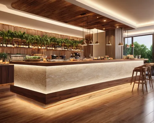 3d rendering of a hotel s restaurant counter design,bar counter,salt bar,piano bar,coconut bar,liquor bar,wine bar,unique bar,modern kitchen interior,bar,chefs kitchen,knife kitchen,kitchen design,can