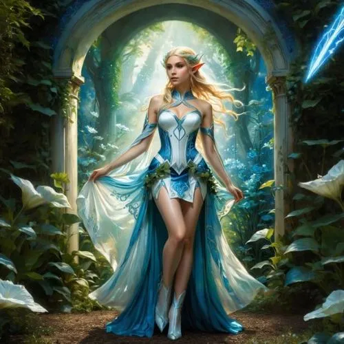 fantasy picture,blue enchantress,fantasy art,faerie,fairy queen,faires