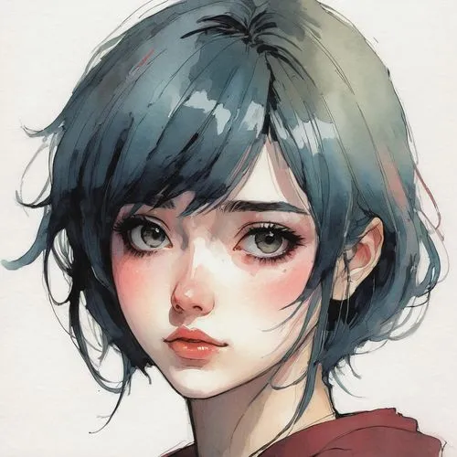 marinette,shimei,jurata,kawakami,kommuna,mikasa,kanno,saiko,takemi,longmei,nadeshiko,piko,soejima,fubuki,tadashi,matsunami,girl portrait,tsuga,rei,minmei,Illustration,Paper based,Paper Based 05